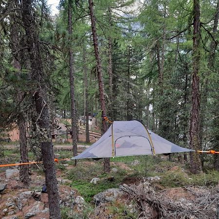 Baumzelte Robis Waldspielpark Hotel Grächen Екстериор снимка